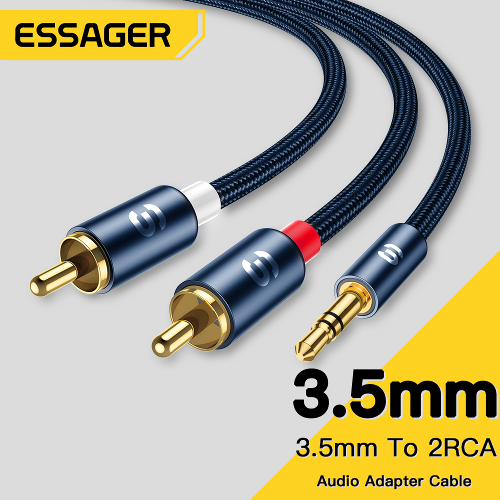 Home Cinema Installation - Essager Audio Cables 3.5mm Jack to