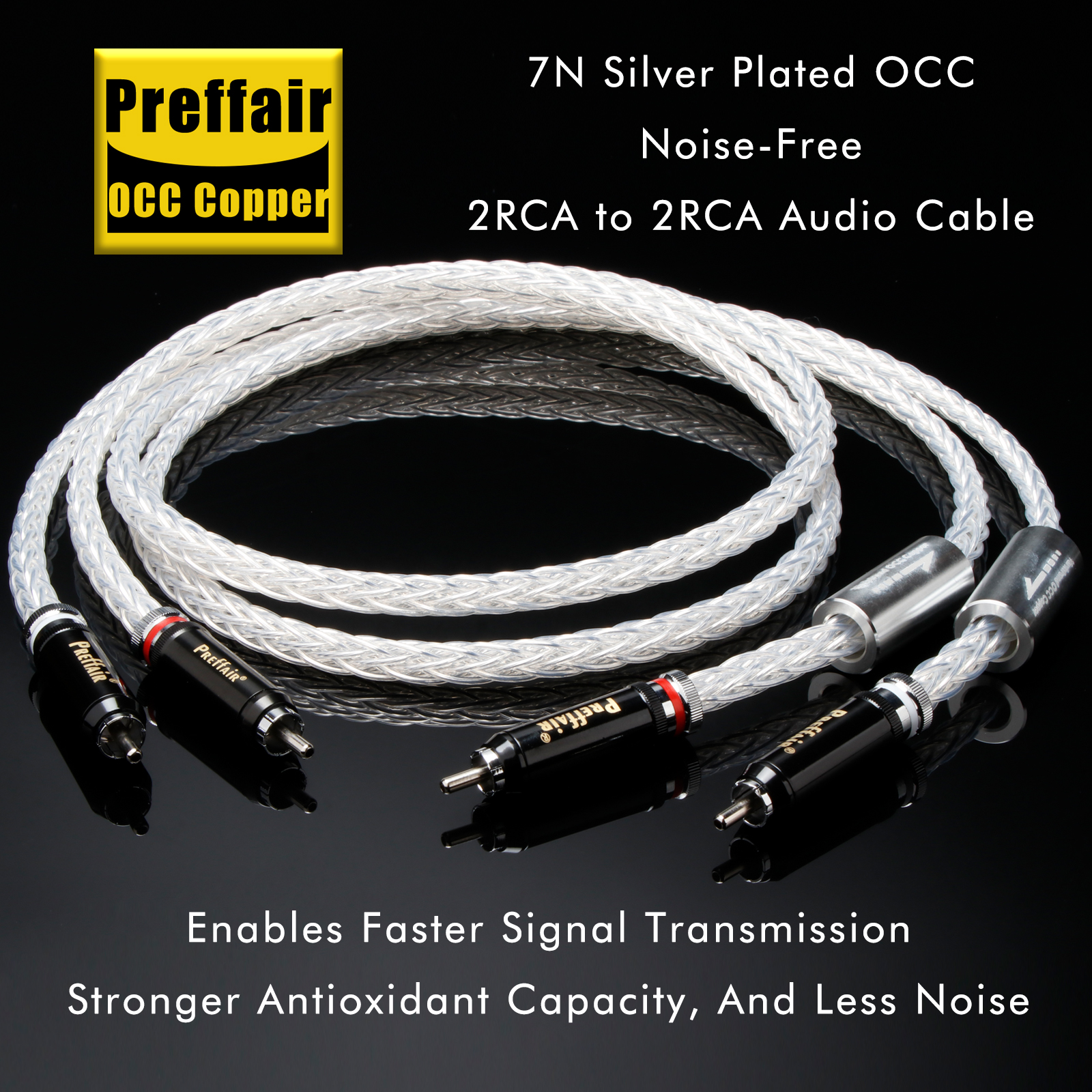 Home Cinema Beamer - Hifi Audio RCA Cable 12cores 7N