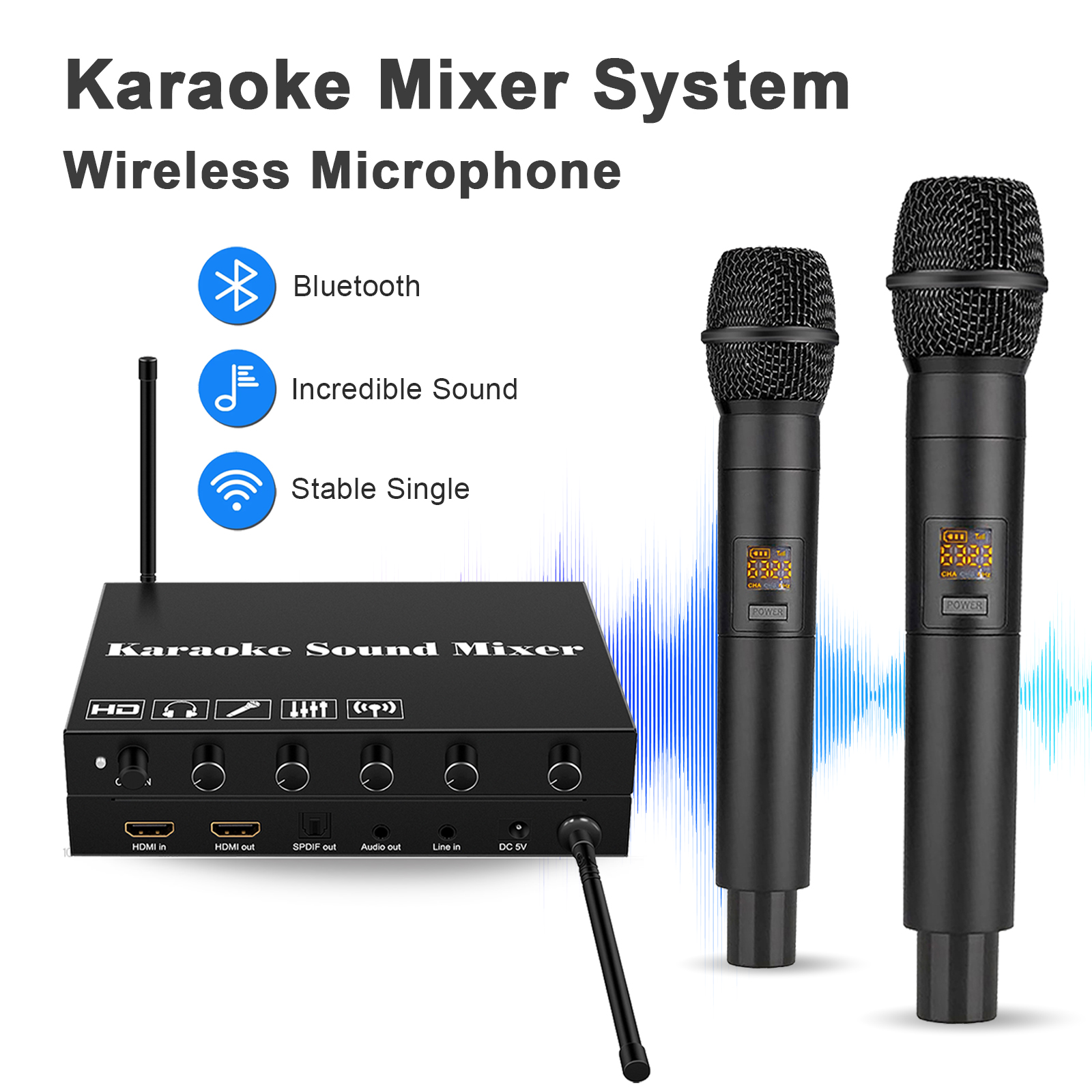 HDMI Karaoke Player Mixer Home - Home Cinema Installation avis et prix
