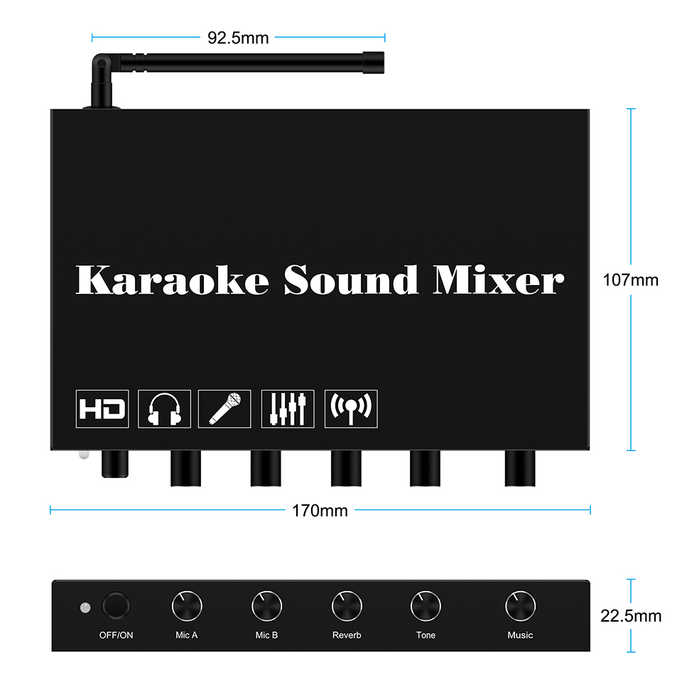 HDMI Karaoke Player Mixer Home - Home Cinema Installation avis et prix