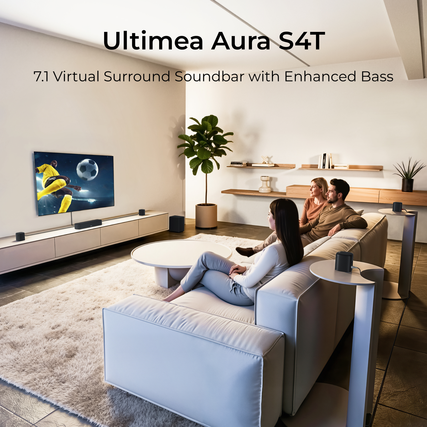 ULTIMEA 7.1ch Sound Bar with S - Home Cinema Installation avis et prix