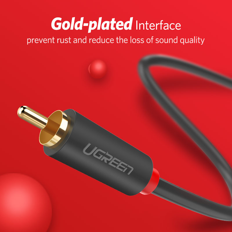 UGREEN 2RCA to 2 RCA Male to M - Home Cinema Beamer avis et prix