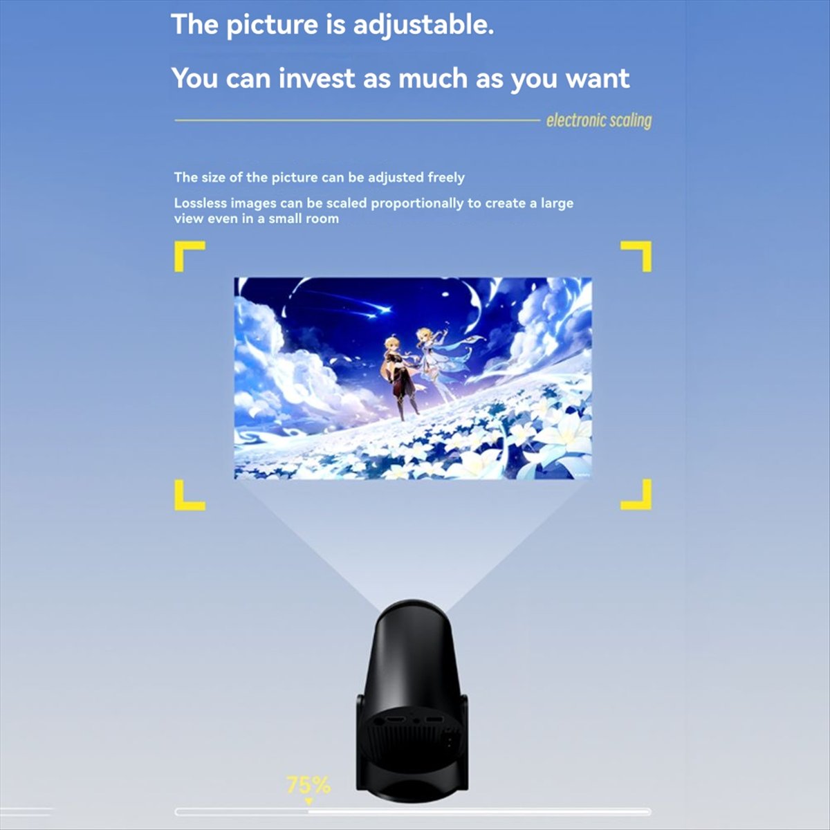 NEW 1080P Projector for Androi - Home Cinema Quad avis et prix