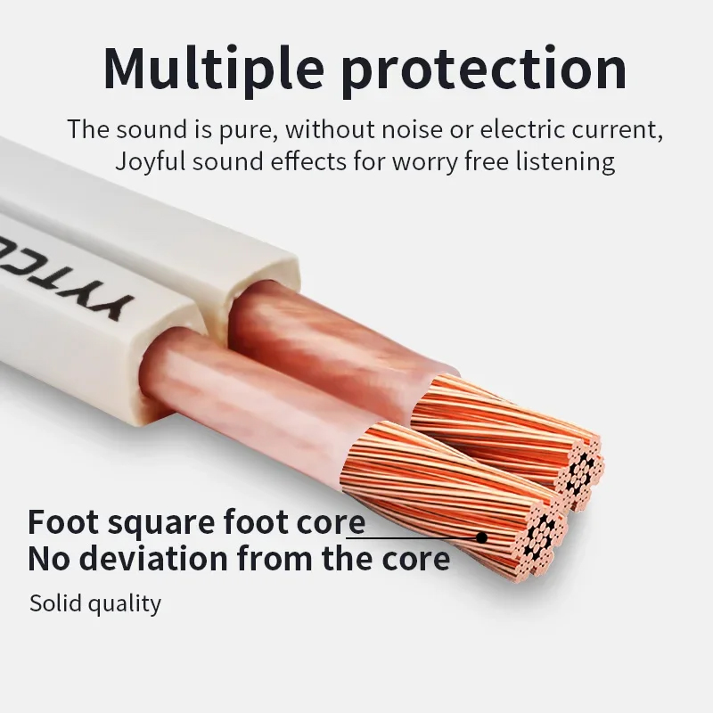 YYTCG DIY Loud Speaker Cable H - Home Cinema Beamer avis et prix