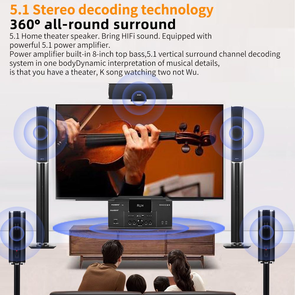 5.1 Surround Home Theater Syst - Home Cinema Xlr avis et prix
