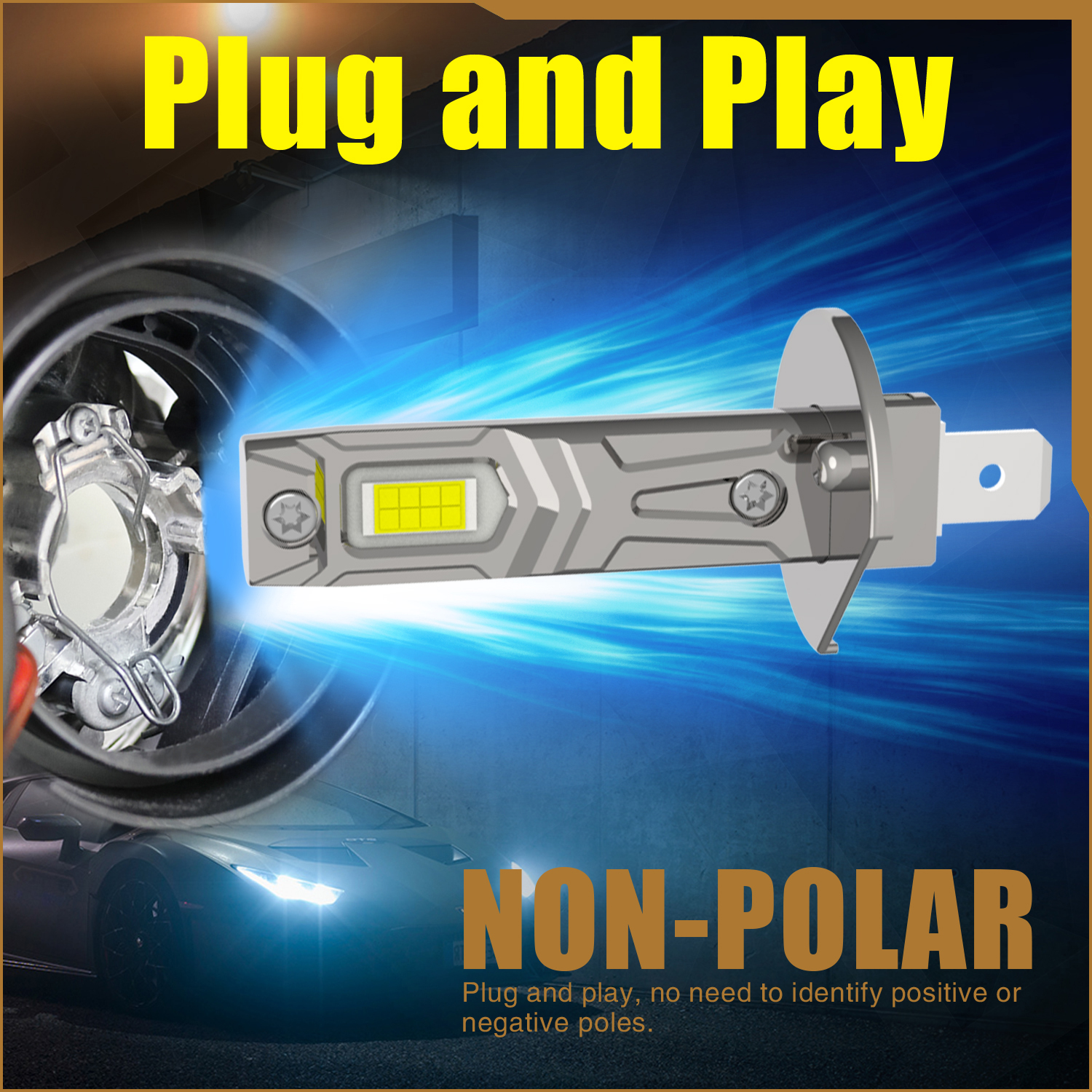 2pcs H1 Led Headlight Canbus P - Home Cinema Imax avis et prix