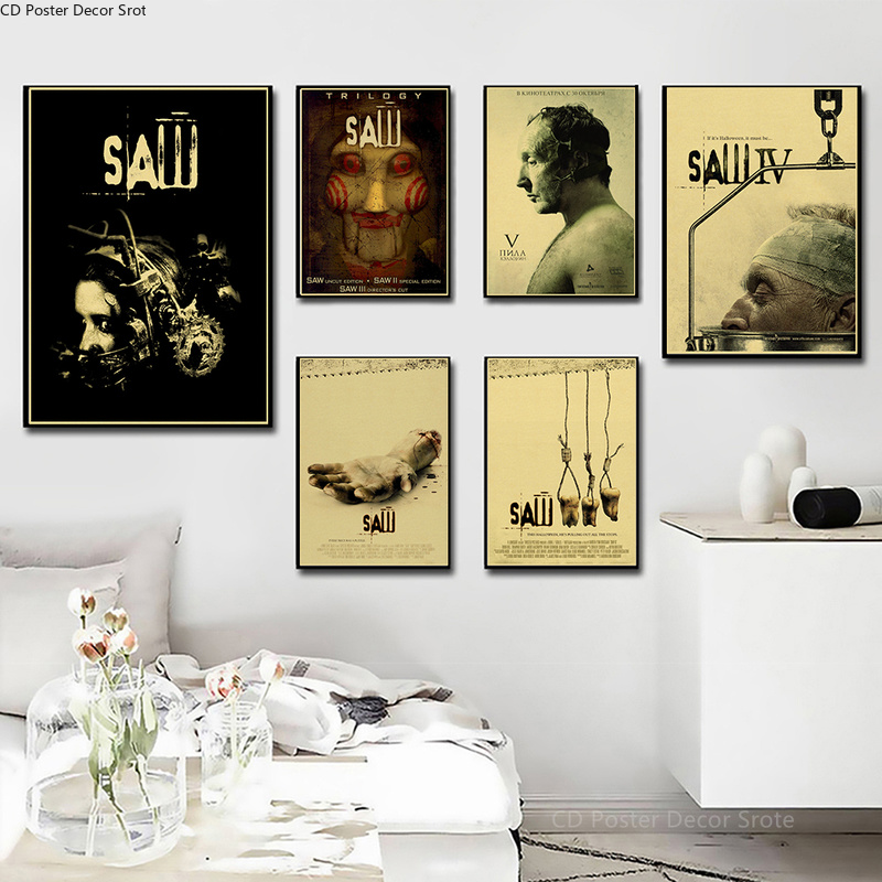 Horror Movie Saw Poster Film R - Home Cinema Diy avis et prix