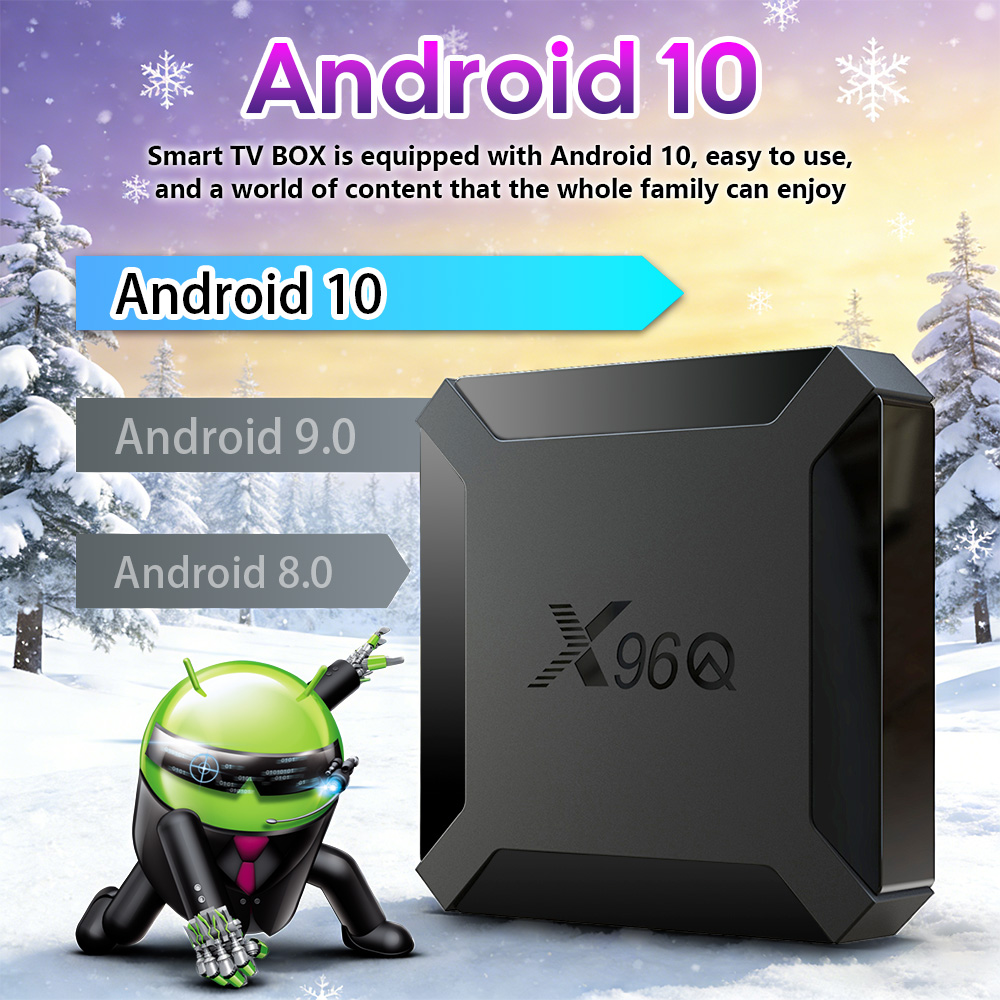 X96Q Android TV Box Quad Core  - Home Cinema Quad avis et prix
