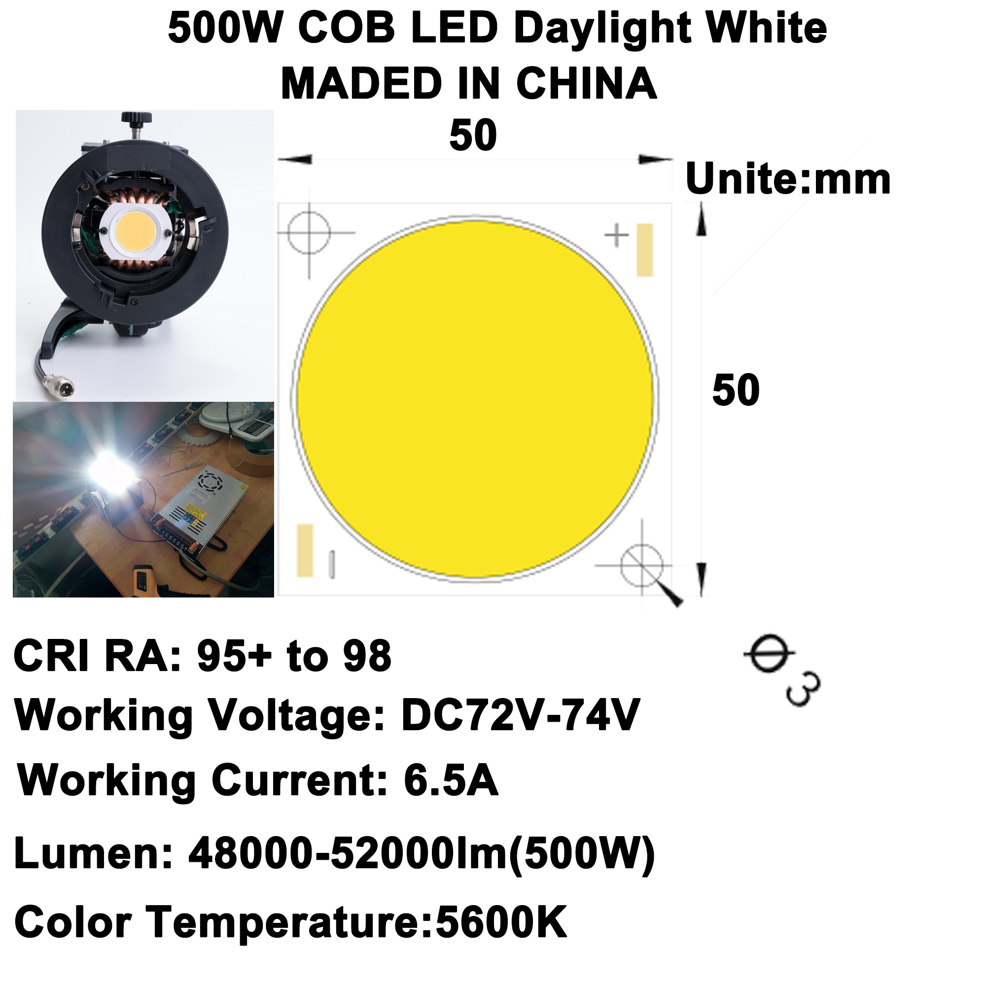 DIY LED U-HOME High CRI Ra 97+ - Home Cinema Diy avis et prix